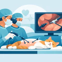 Minimalinvasive Operation Katze erklärt