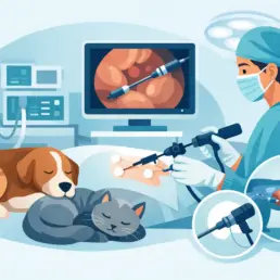Was bedeutet minimalinvasive Chirurgie beim Tier?
